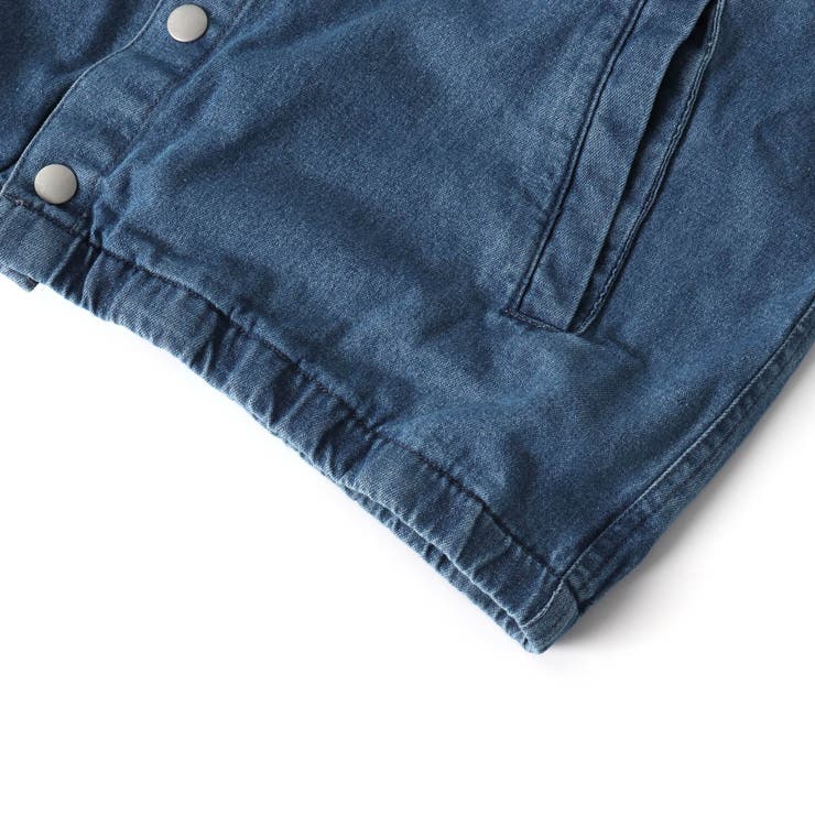 WEB限定 ジュニア.ワッペンデニムコーチジャケット[品番：FOKK0017519