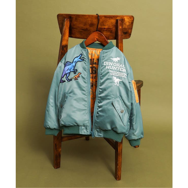 カーキ | リバーシブルダイナソーMA-1 | F.O.Online Store