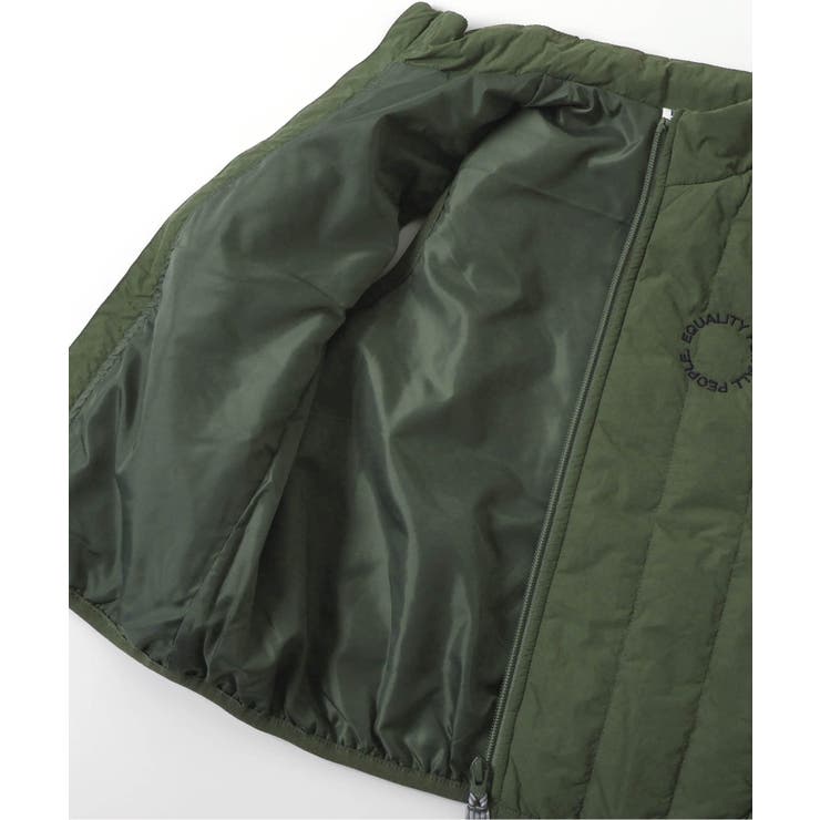 ストライプキルティングベスト | F.O.Online Store | 詳細画像15 