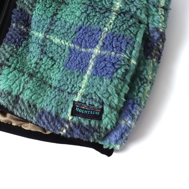 WEB限定  総柄リバーシブルボアベスト | F.O.Online Store | 詳細画像10 