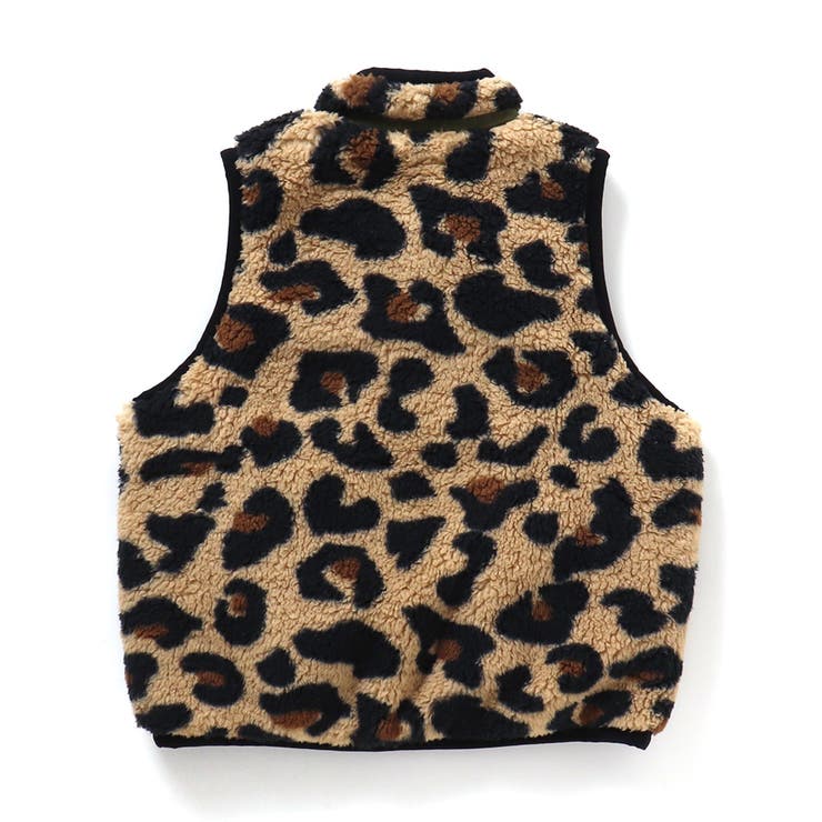 WEB限定  総柄リバーシブルボアベスト | F.O.Online Store | 詳細画像2 