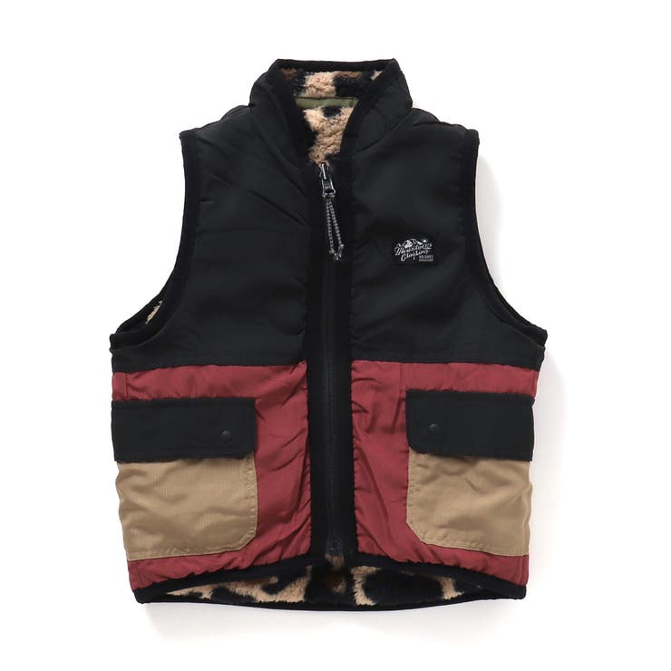 WEB限定  総柄リバーシブルボアベスト | F.O.Online Store | 詳細画像3 