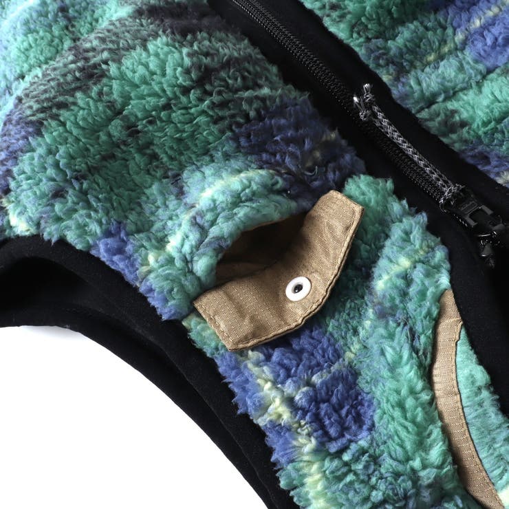 WEB限定  総柄リバーシブルボアベスト | F.O.Online Store | 詳細画像9 