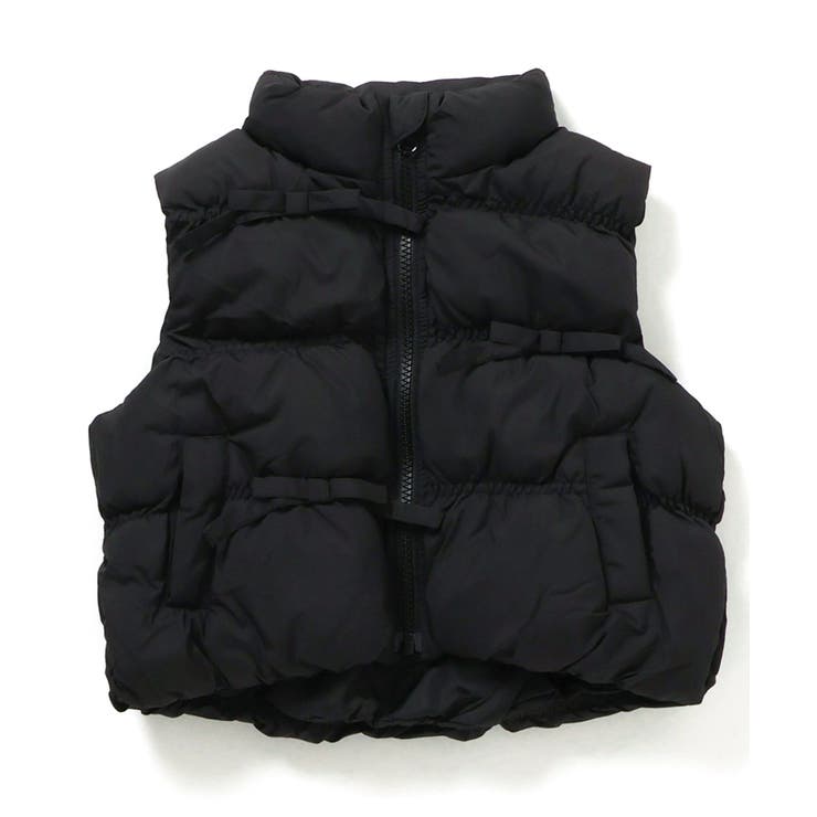 シャーリングリボン中綿ベスト | F.O.Online Store | 詳細画像2 