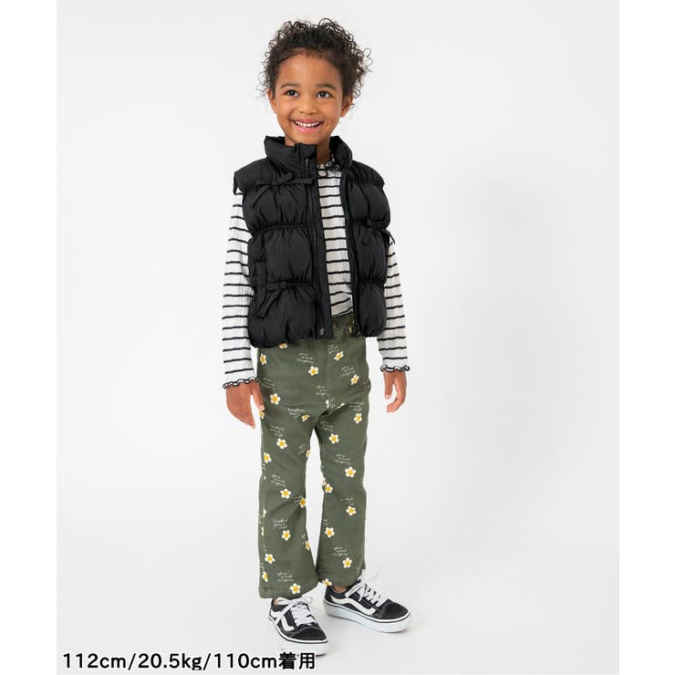 シャーリングリボン中綿ベスト | F.O.Online Store | 詳細画像3 