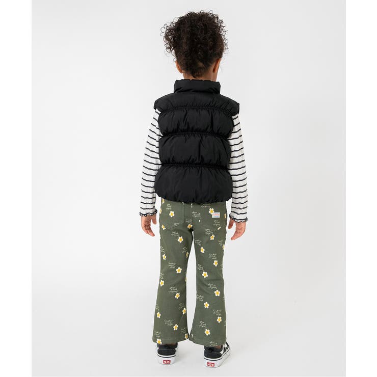 シャーリングリボン中綿ベスト | F.O.Online Store | 詳細画像4 