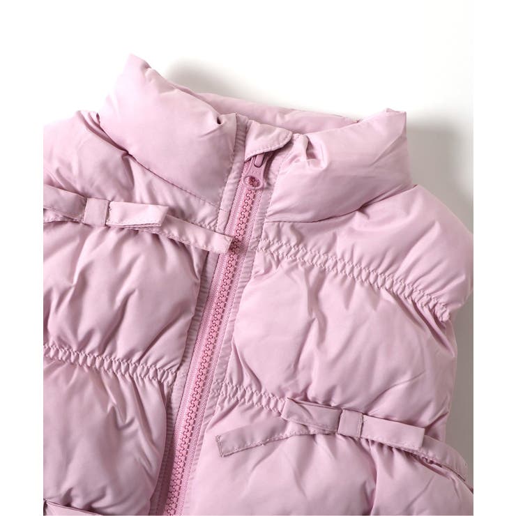 シャーリングリボン中綿ベスト | F.O.Online Store | 詳細画像6 