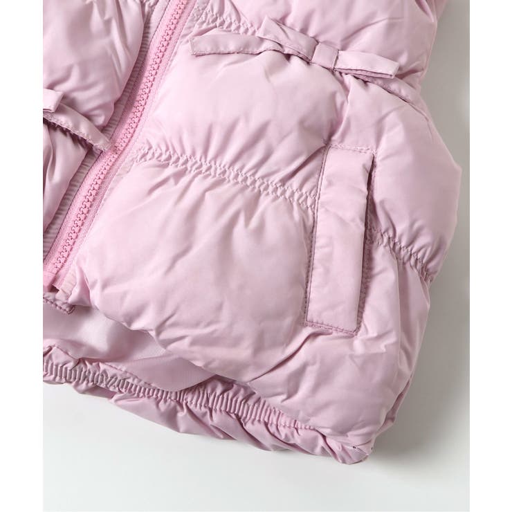 シャーリングリボン中綿ベスト | F.O.Online Store | 詳細画像9 