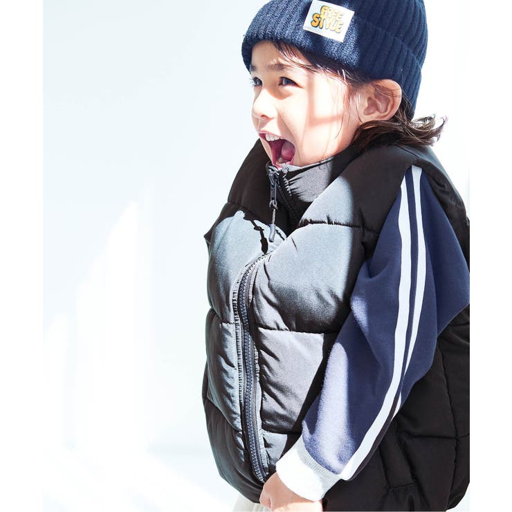 WEB限定 カラバリボリューム中綿ベスト[品番：FOKK0020045]｜F.O.