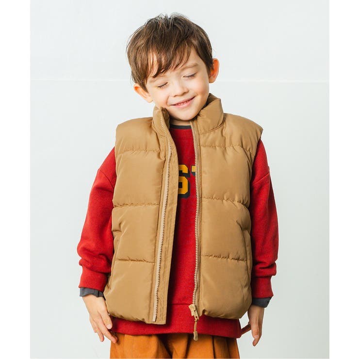 koara　ボリューム中綿ベスト WEB限定 カラバリボリューム中綿ベスト[品番：FOKK0020045]｜F.O.