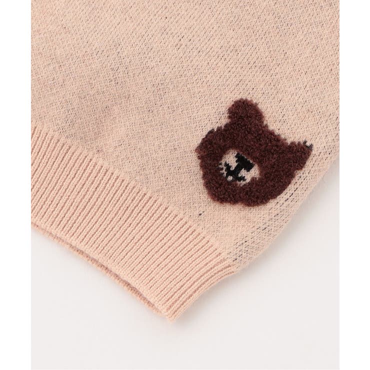 Bpop どうぶつジャガードカーデ | F.O.Online Store | 詳細画像7 