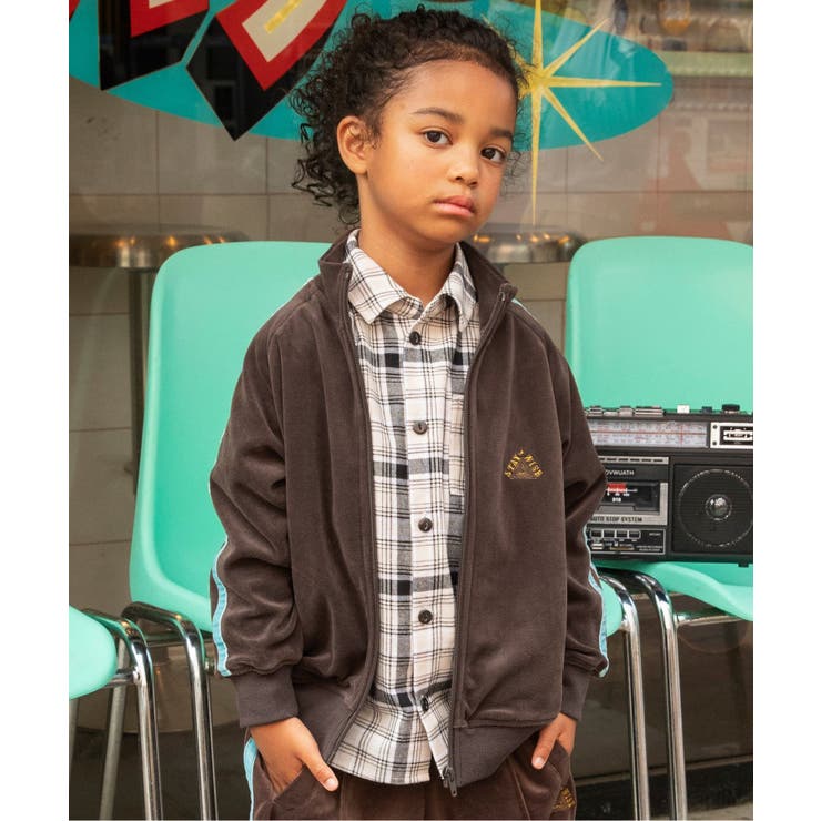 ベロアトラックジャケット(セットアップ可) | F.O.Online Store | 詳細画像1 