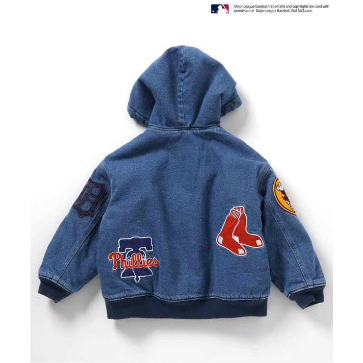 WEB限定 【MLB】デニムワッペンブルゾン | F.O.Online Store | 詳細画像3 