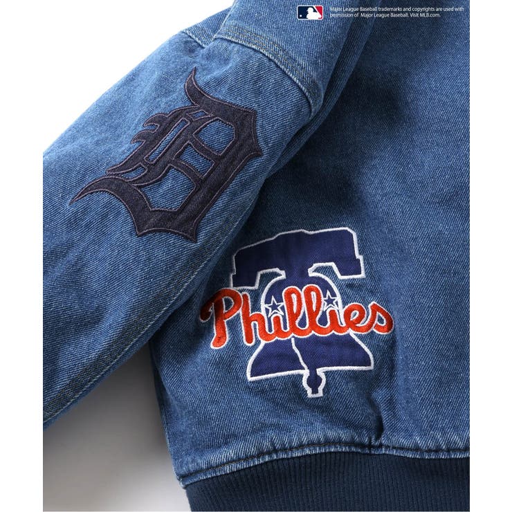 WEB限定 【MLB】デニムワッペンブルゾン | F.O.Online Store | 詳細画像5 
