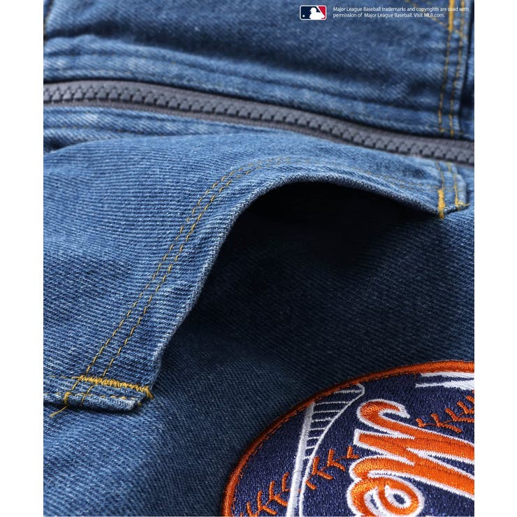 WEB限定 【MLB】デニムワッペンブルゾン | F.O.Online Store | 詳細画像6 