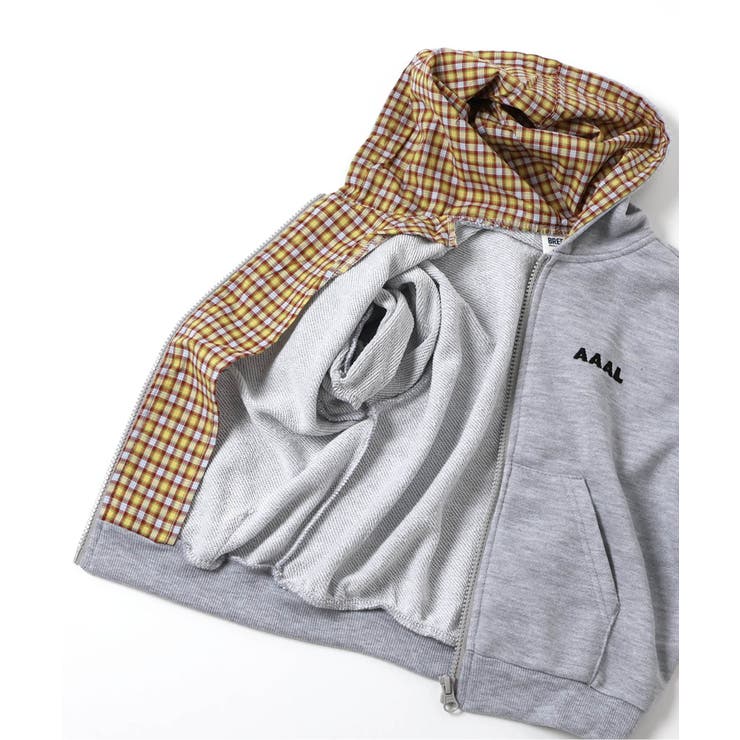 【AAAL PROD】裏チェックパーカー | F.O.Online Store | 詳細画像8 