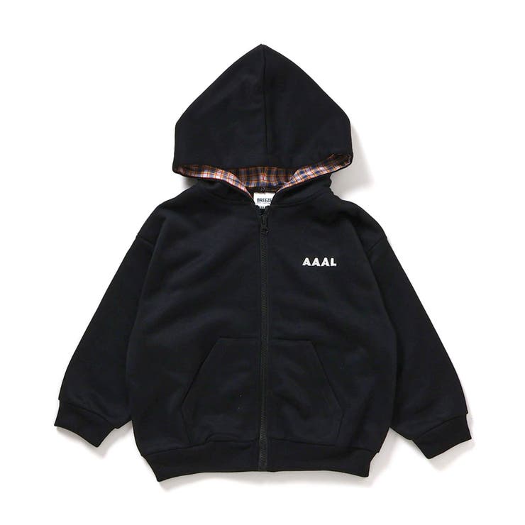 ブラック | 【AAAL PROD】裏チェックパーカー | F.O.Online Store