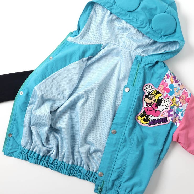 ディズニーキャラクター 耳付きレインボーブルゾン[品番：FOKK0020126
