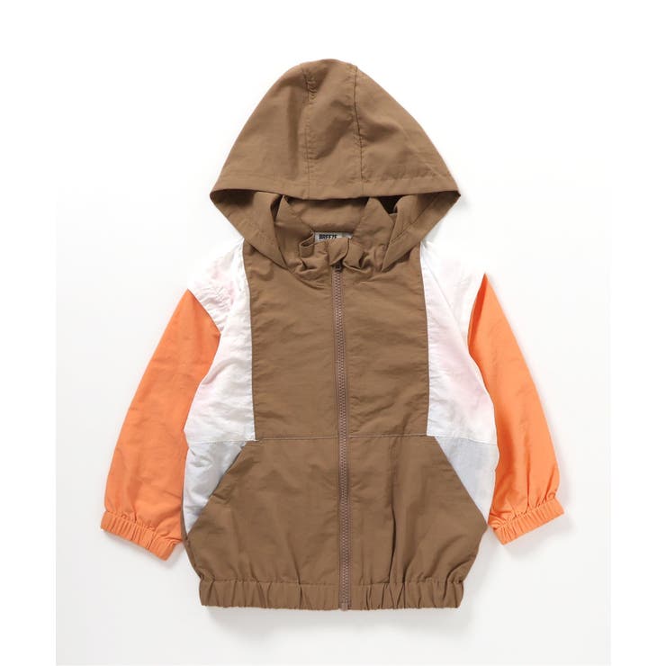 GYAKUSOU フード付きウィンドブレーカー ポケットフード付きウィンドブレーカー - nutellike | 60