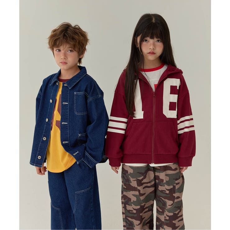 WEB限定  KUDOZ.B ナンバリングジップパーカー | F.O.Online Store | 詳細画像9 
