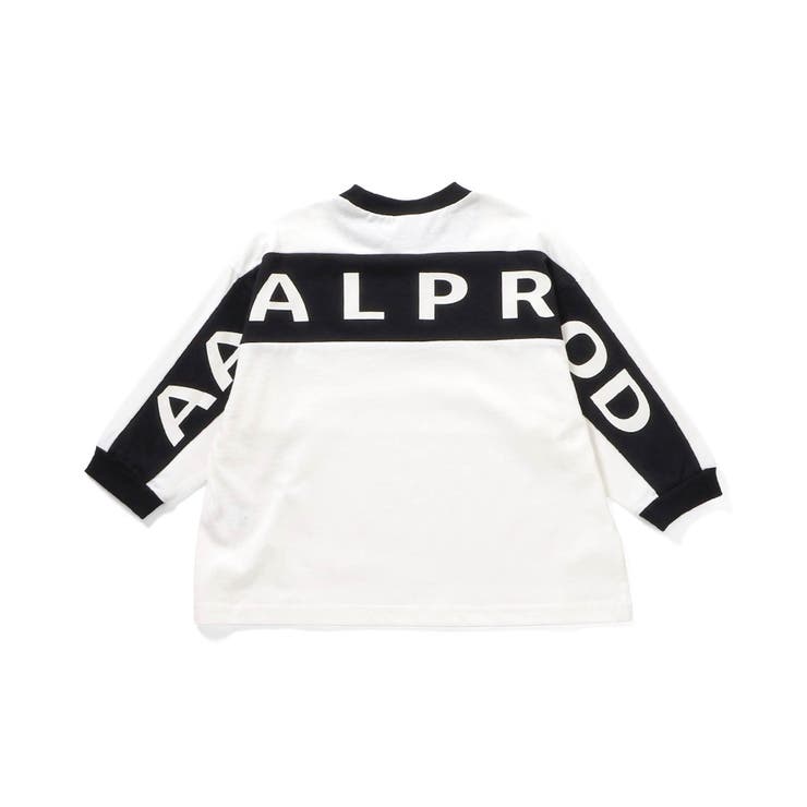 オフホワイト | 【AAAL PROD】切り替えプリント長袖Tシャツ | F.O.Online Store