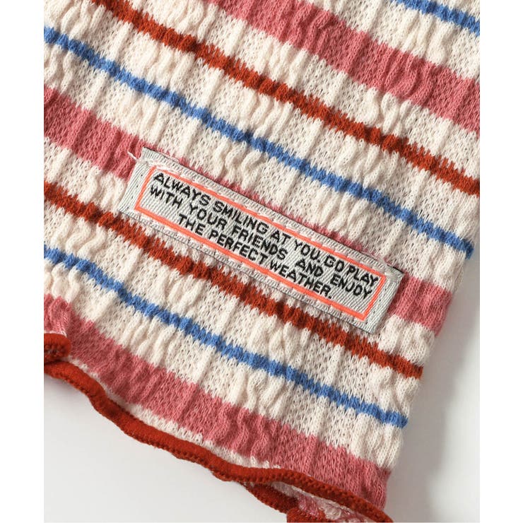 ジャガードテレコボーダーTシャツ | F.O.Online Store | 詳細画像12 