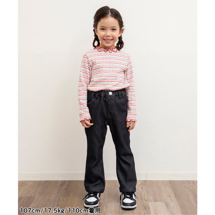 ジャガードテレコボーダーTシャツ | F.O.Online Store | 詳細画像13 