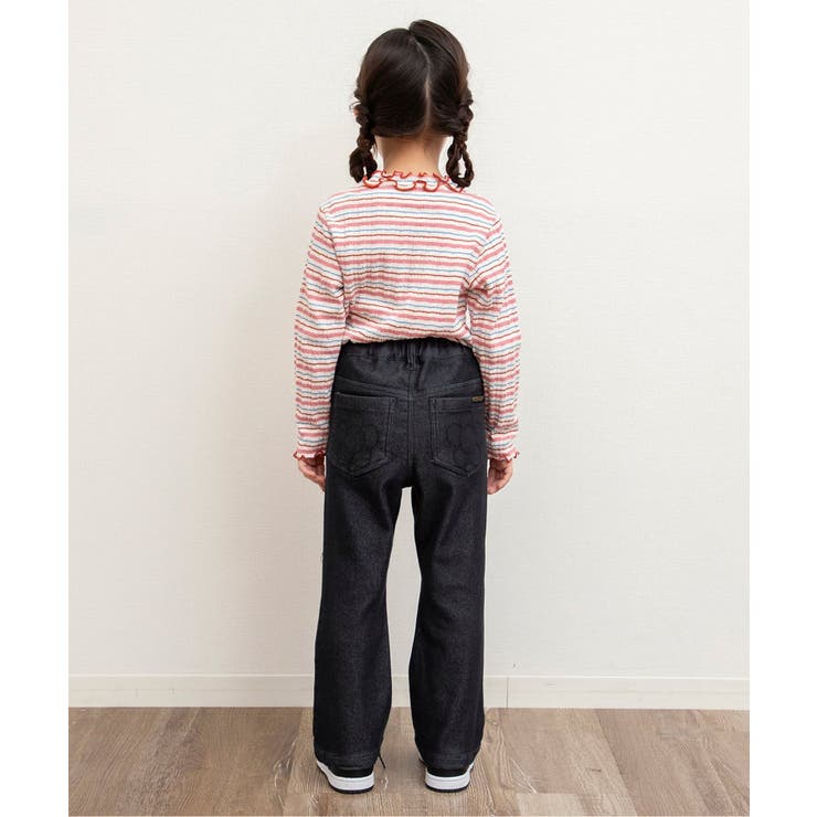 ジャガードテレコボーダーTシャツ | F.O.Online Store | 詳細画像14 