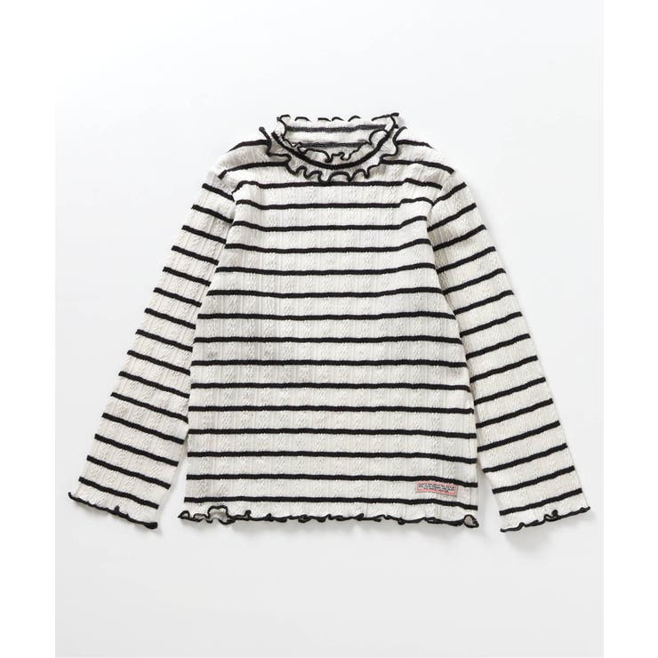 ジャガードテレコボーダーTシャツ | F.O.Online Store | 詳細画像2 