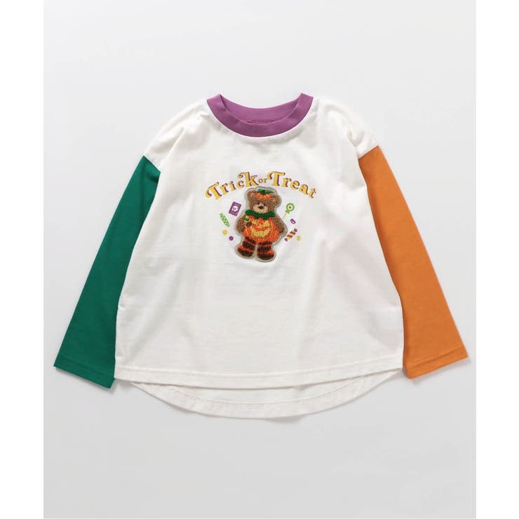 【リンク/ジュニア対応】モチーフ ワッペン長袖Tシャツ | F.O.Online Store | 詳細画像10 