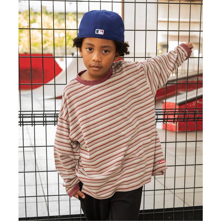 レッド | B NEWJACK ヴィンテージボーダーTシャツ | F.O.Online Store