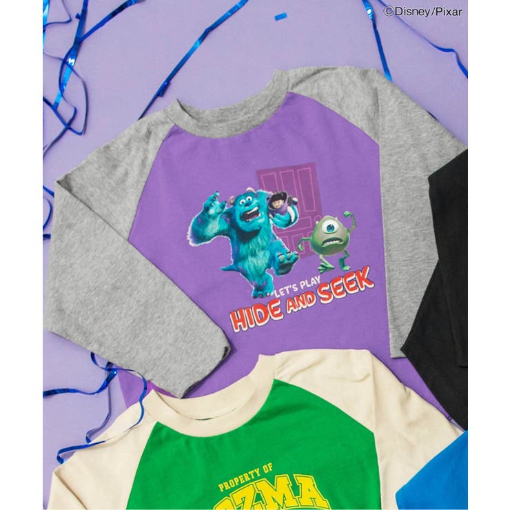 パープル | 【リンク】『モンスターズ・インク』『モンスターズ・ユニバーシティ』/Tシャツ | F.O.Online Store