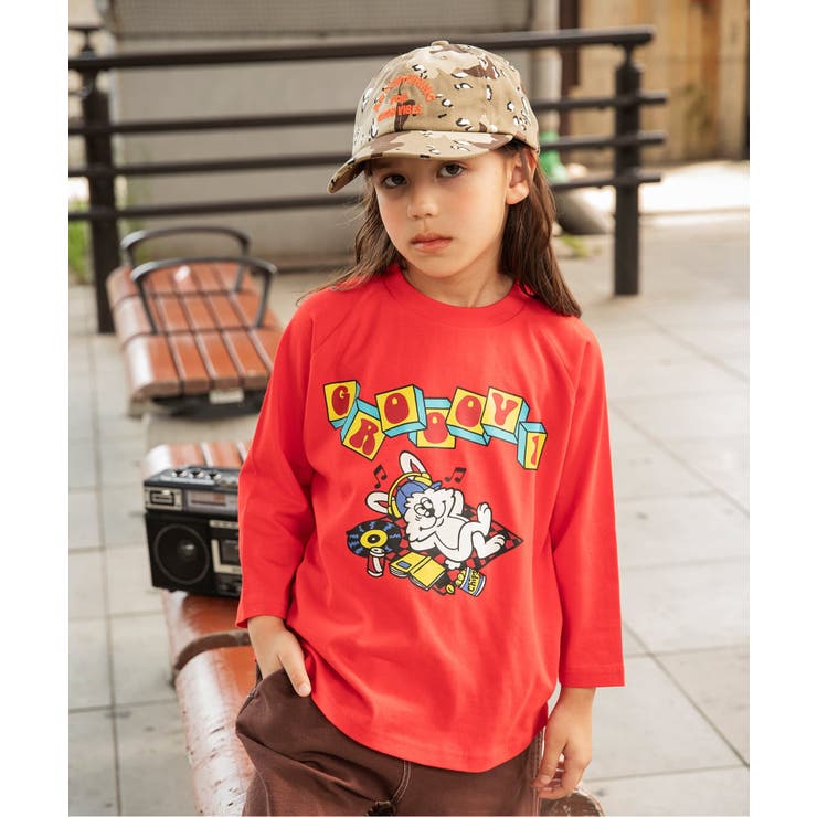 レッド | B NEWJACK グラフィックTシャツ  | F.O.Online Store