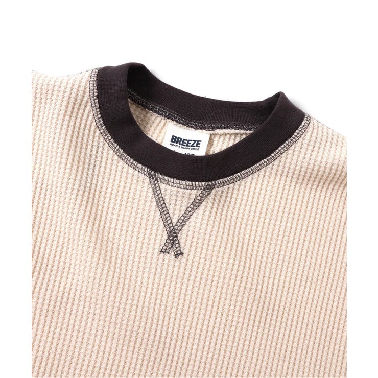配色ステッチビッグシルエットワッフルTシャツ | F.O.Online Store | 詳細画像10 