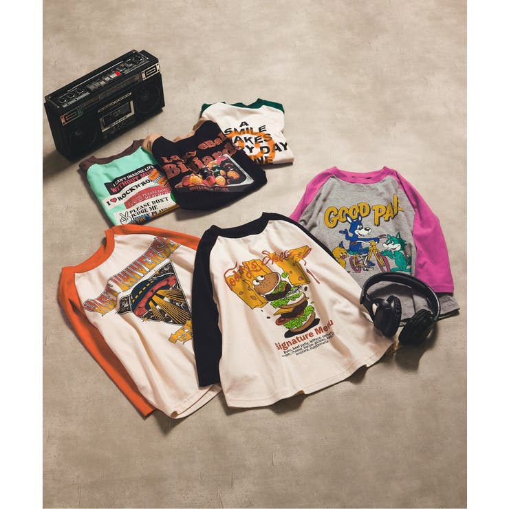 B NEWJACK ラグラングラフィックTシャツ | F.O.Online Store | 詳細画像24 