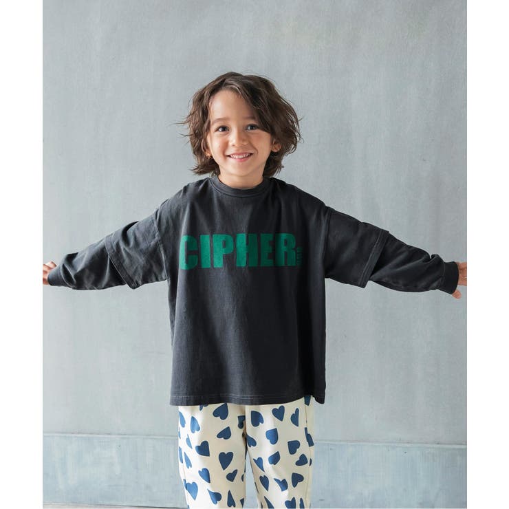 チャコール | ヴィンテージレイヤード風Tシャツ | F.O.Online Store