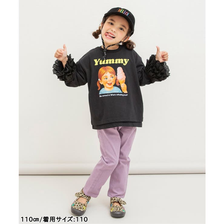 裾レース2Pセット長袖Tシャツ | F.O.Online Store | 詳細画像11 