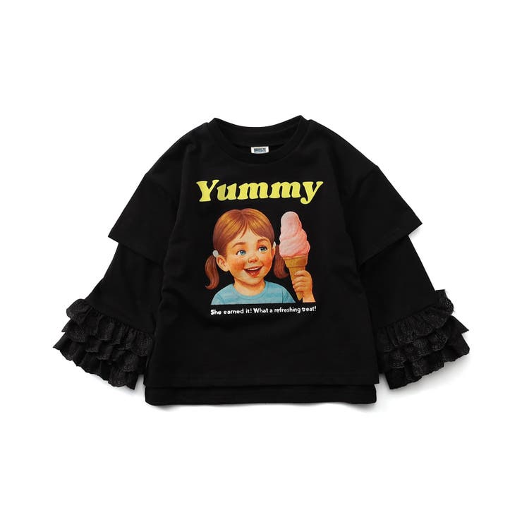 裾レース2Pセット長袖Tシャツ | F.O.Online Store | 詳細画像2 