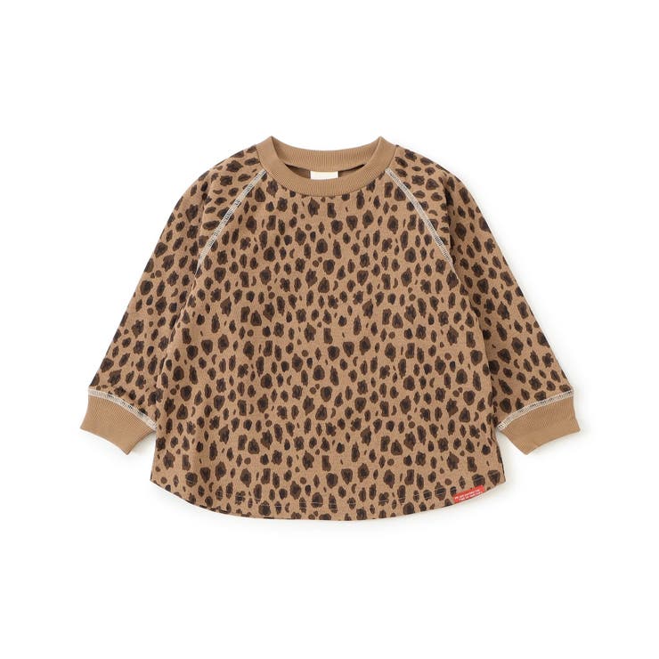 キャメル | 総柄ワッフルTシャツ | F.O.Online Store