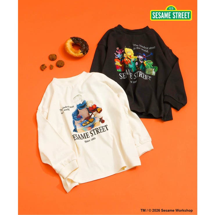 SESAME STREET フォトアート長袖Tシャツ  | F.O.Online Store | 詳細画像5 