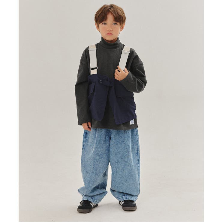 【WEB限定】 やわらか起毛ハイネックロンT | F.O.Online Store | 詳細画像10 