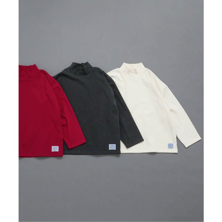 【WEB限定】 やわらか起毛ハイネックロンT | F.O.Online Store | 詳細画像20 