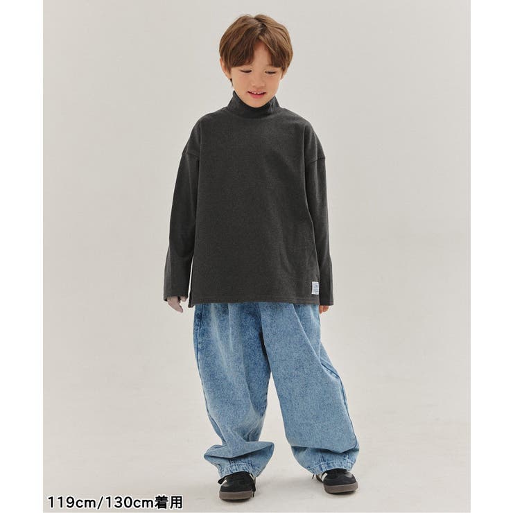 【WEB限定】 やわらか起毛ハイネックロンT | F.O.Online Store | 詳細画像7 