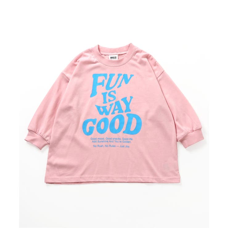 ピンク | WEB限定  イロイロロゴ長袖Tシャツ | F.O.Online Store