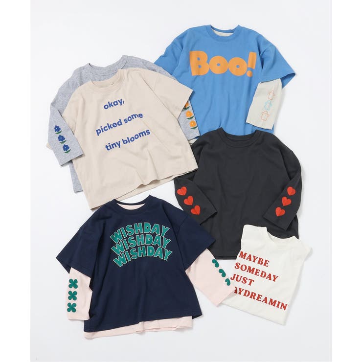 【2Pセット】3way袖プリントTシャツ | F.O.Online Store | 詳細画像16 