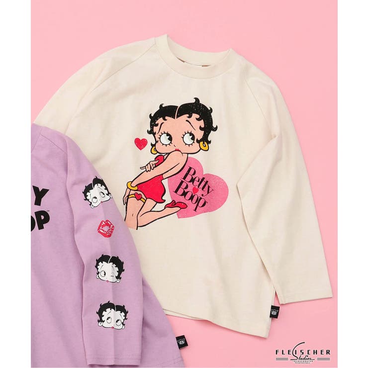 オフホワイト | 【Betty Boop(TM)】ロンT | F.O.Online Store