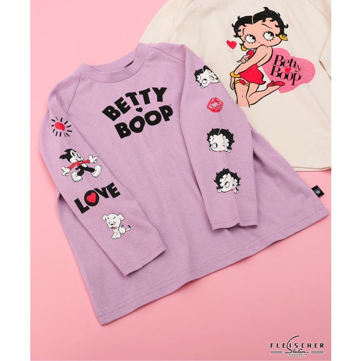 ピンク | 【Betty Boop(TM)】ロンT | F.O.Online Store