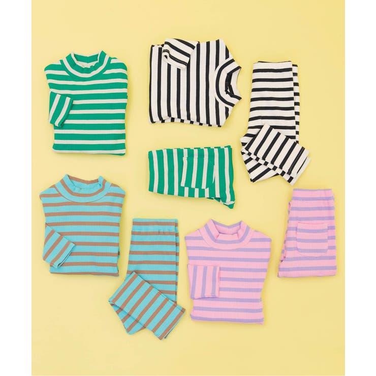 WEB限定  ボーダーリブロンT | F.O.Online Store | 詳細画像14 