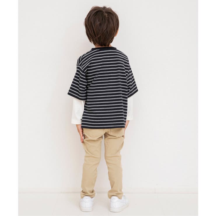 2Pレイヤード風ボーダーロンT | F.O.Online Store | 詳細画像5 