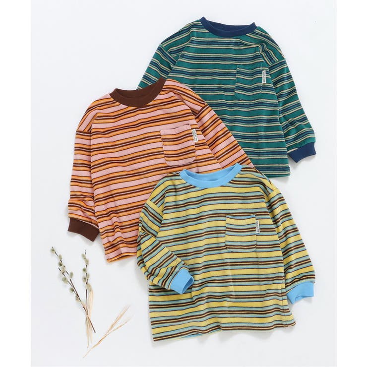 ベロアボーダーロンT | F.O.Online Store | 詳細画像11 